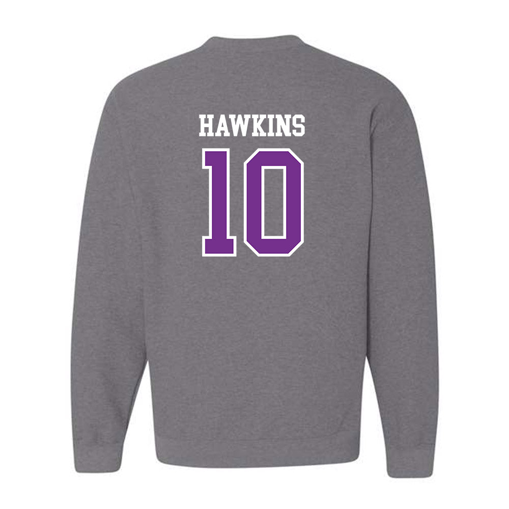 Mount Union - NCAA Football : Hugo Hawkins - Classic Shersey Crewneck Sweatshirt-1
