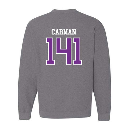 Mount Union - NCAA Wrestling : Joshua Carman - Classic Shersey Crewneck Sweatshirt-1