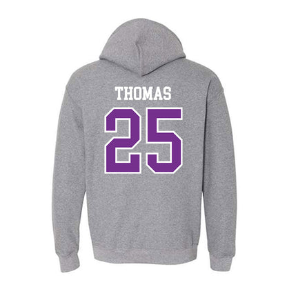Mount Union - NCAA Football : Shaun Thomas - Classic Shersey Hooded Sweatshirt-1