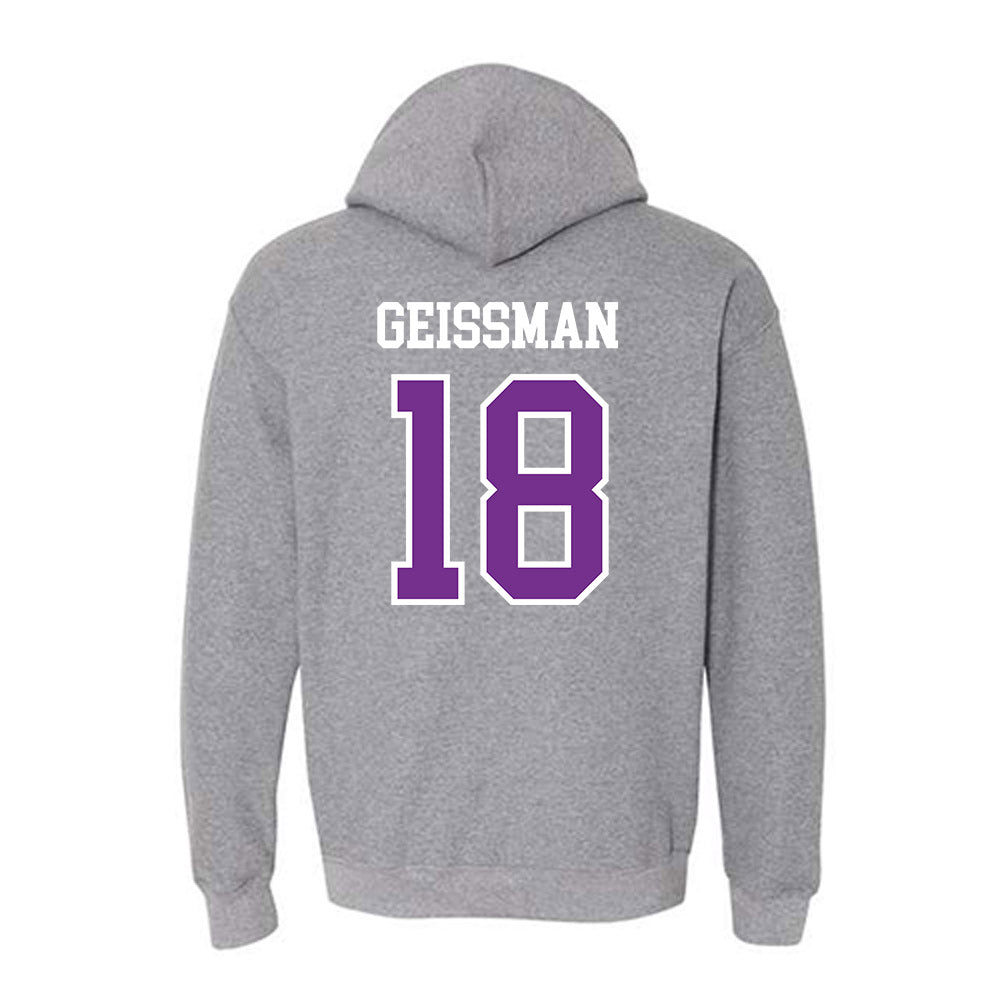 Mount Union - NCAA Men's Volleyball : Owen Geissman - Classic Shersey Hooded Sweatshirt-1