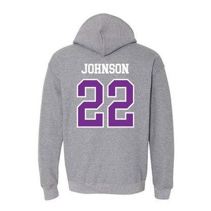 Mount Union - NCAA Men's Basketball : Braylon Johnson - Classic Shersey Hooded Sweatshirt-1