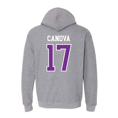 Mount Union - NCAA Football : Clarke Canova - Classic Shersey Hooded Sweatshirt-1