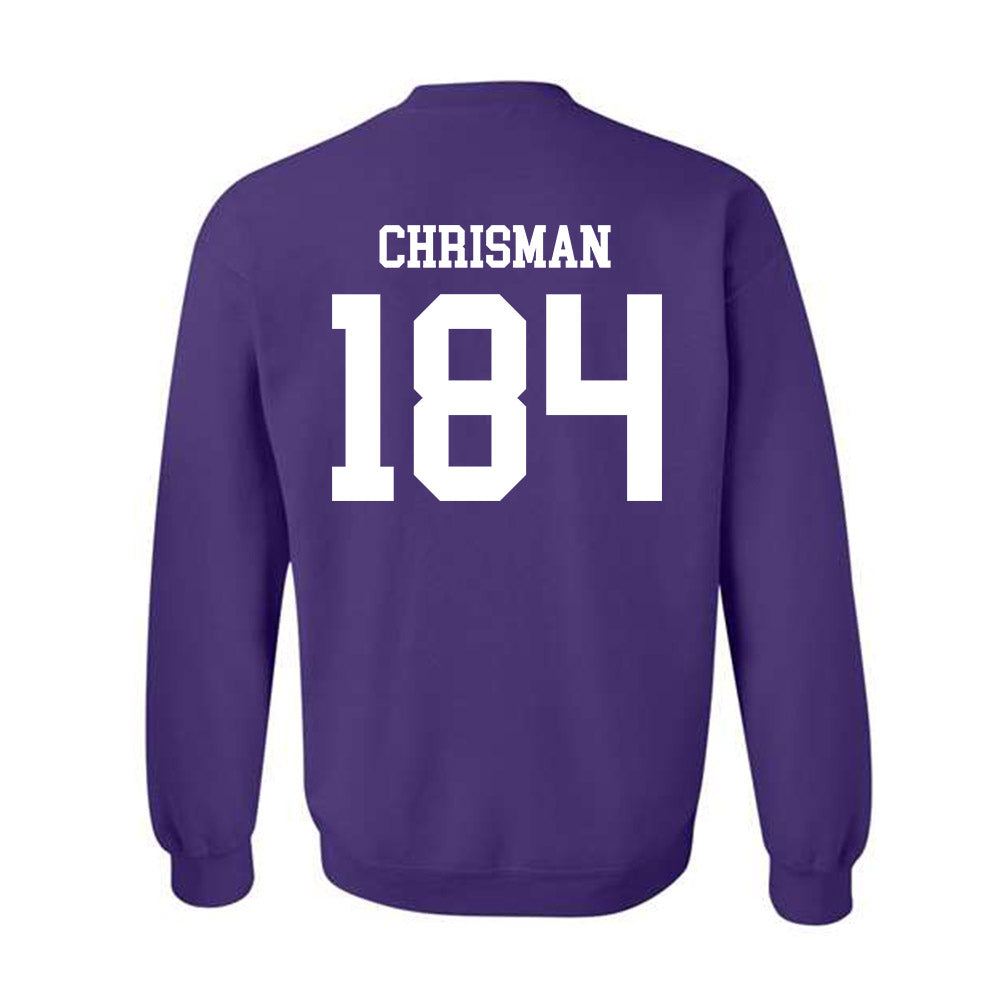 Mount Union - NCAA Wrestling : Blaine Chrisman - Classic Shersey Crewneck Sweatshirt-1