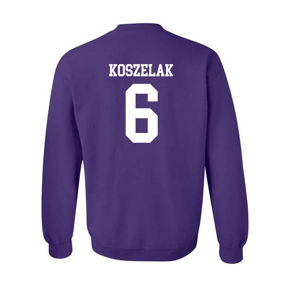 Mount Union - NCAA Men's Volleyball : Peyton Koszelak - Classic Shersey Crewneck Sweatshirt-1