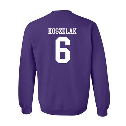 Mount Union - NCAA Men's Volleyball : Peyton Koszelak - Classic Shersey Crewneck Sweatshirt-1