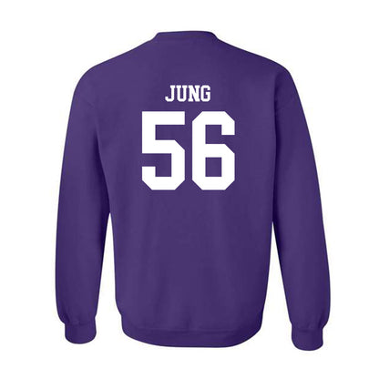 Mount Union - NCAA Baseball : Jake Jung - Classic Shersey Crewneck Sweatshirt-1