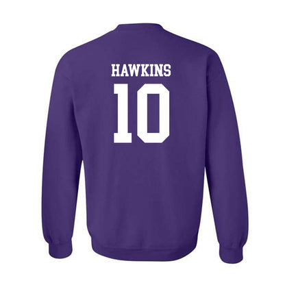 Mount Union - NCAA Football : Hugo Hawkins - Classic Shersey Crewneck Sweatshirt-1