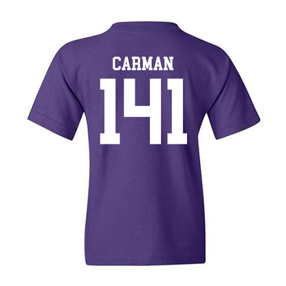 Mount Union - NCAA Wrestling : Joshua Carman - Classic Shersey Youth T-Shirt-1