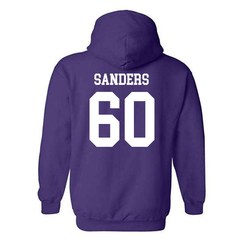 Mount Union - NCAA Baseball : Solomon Sanders - Classic Shersey Hooded Sweatshirt-1