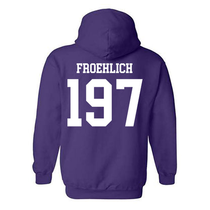 Mount Union - NCAA Wrestling : Landon Froehlich - Classic Shersey Hooded Sweatshirt-1