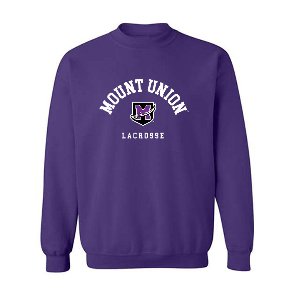 Mount Union - NCAA Men's Lacrosse : Liam Shields - Classic Shersey Crewneck Sweatshirt-0