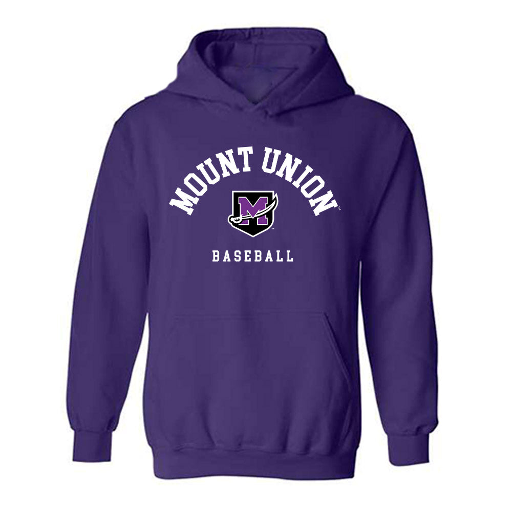 Mount Union - NCAA Baseball : Cole Jung - Classic Shersey Hooded Sweatshirt-0