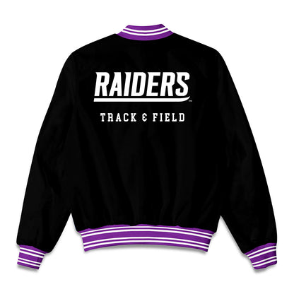 Mount Union - NCAA Men's Track & Field : Josh Schoonover - Bomber Jacket-1