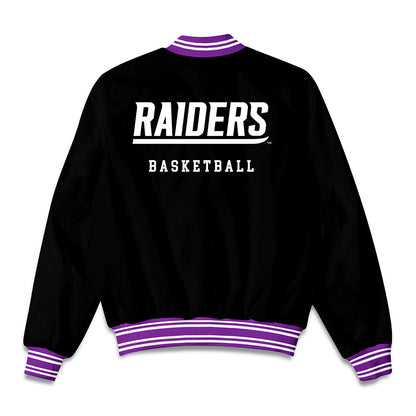 Mount Union - NCAA Men's Basketball : Braylon Johnson - Bomber Jacket-1