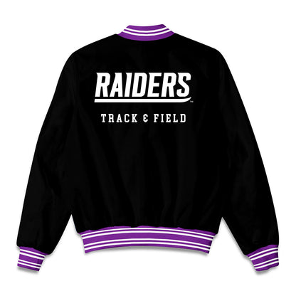 Mount Union - NCAA Women's Track & Field : Abby Khlem - Bomber Jacket-1
