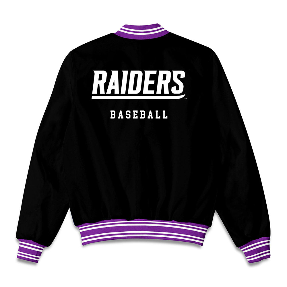 Mount Union - NCAA Baseball : Derek Curry - Bomber Jacket-1