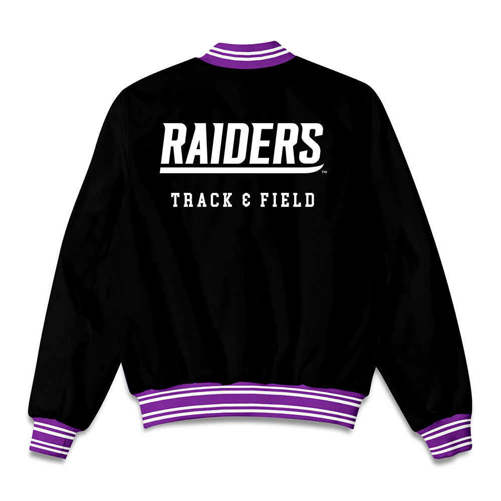 Mount Union - NCAA Men's Track & Field : Colton Hanlon - Bomber Jacket-1