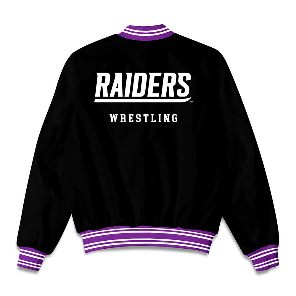 Mount Union - NCAA Wrestling : Ridge Barkley - Bomber Jacket-1