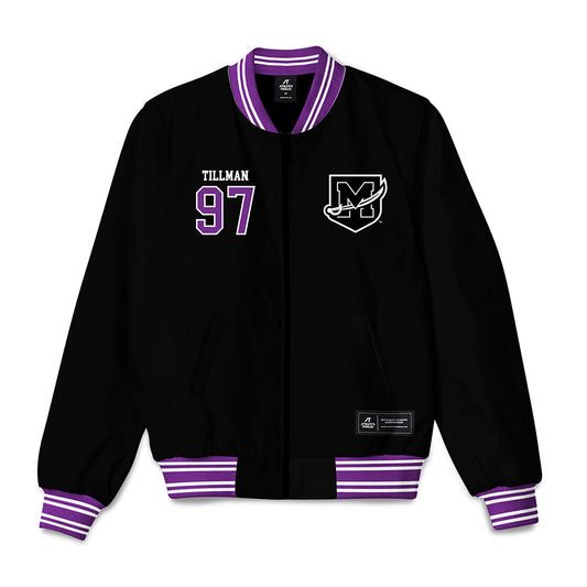 Mount Union - NCAA Football : Jeremiah Tillman - Bomber Jacket-0