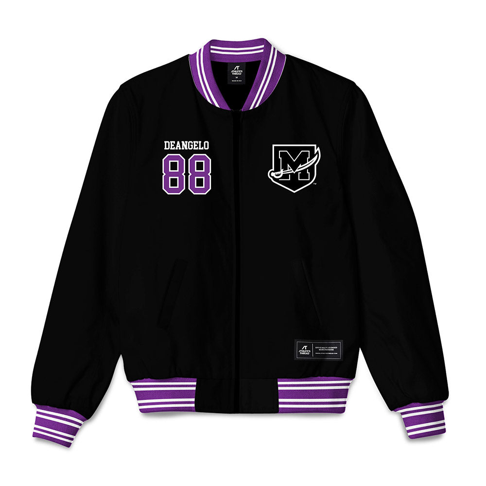 Mount Union - NCAA Football : Bryce DeAngelo - Bomber Jacket-0