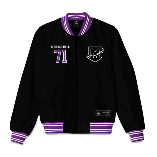 Mount Union - NCAA Baseball : Brayden Buerkle-Hall - Bomber Jacket-0