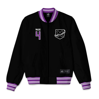 Mount Union - NCAA Football : Lincoln Wade - Bomber Jacket-0