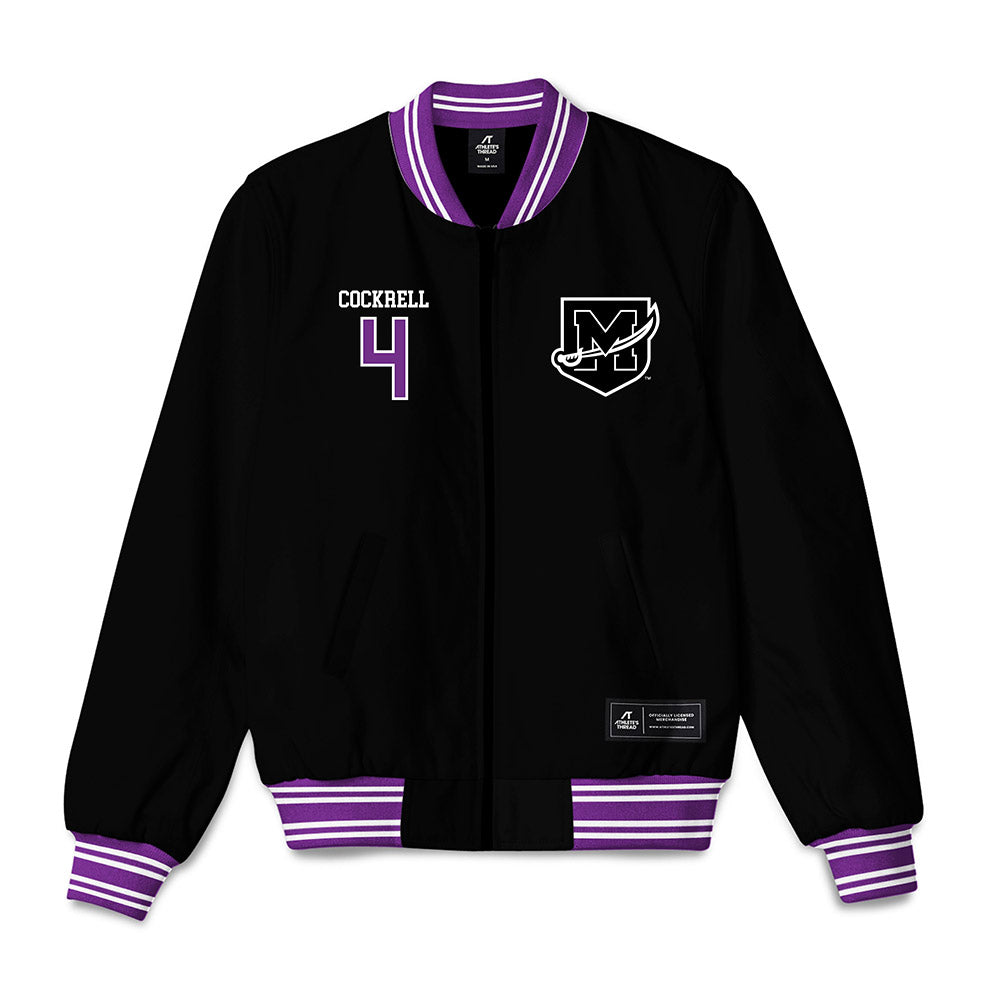 Mount Union - NCAA Football : Jacob Cockrell - Bomber Jacket-0