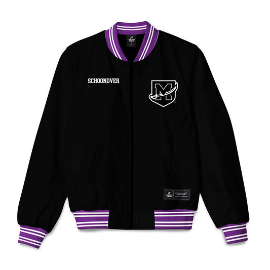 Mount Union - NCAA Men's Track & Field : Josh Schoonover - Bomber Jacket-0