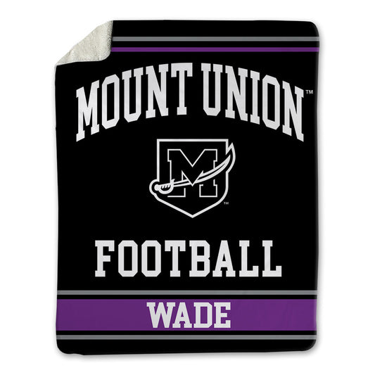 Mount Union - NCAA Football : Lincoln Wade - Blanket-0