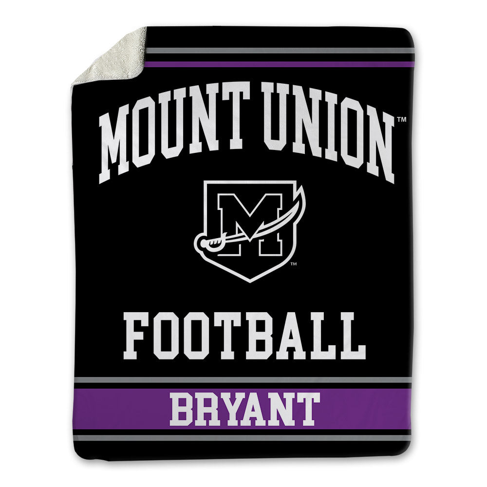 Mount Union - NCAA Football : Tylen Bryant - Blanket-0