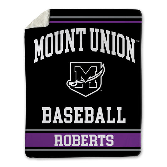 Mount Union - NCAA Baseball : Evan Roberts - Blanket-0