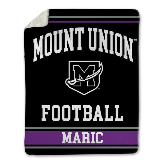 Mount Union - NCAA Football : Ivan Maric - Blanket-0