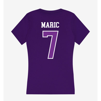 Mount Union - NCAA Football : Ivan Maric - Women's V-Neck T-Shirt-1