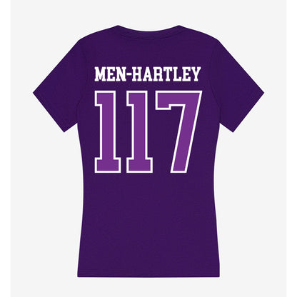 Mount Union - NCAA Wrestling : Iliana Men-Hartley - Women's V-Neck T-Shirt-1