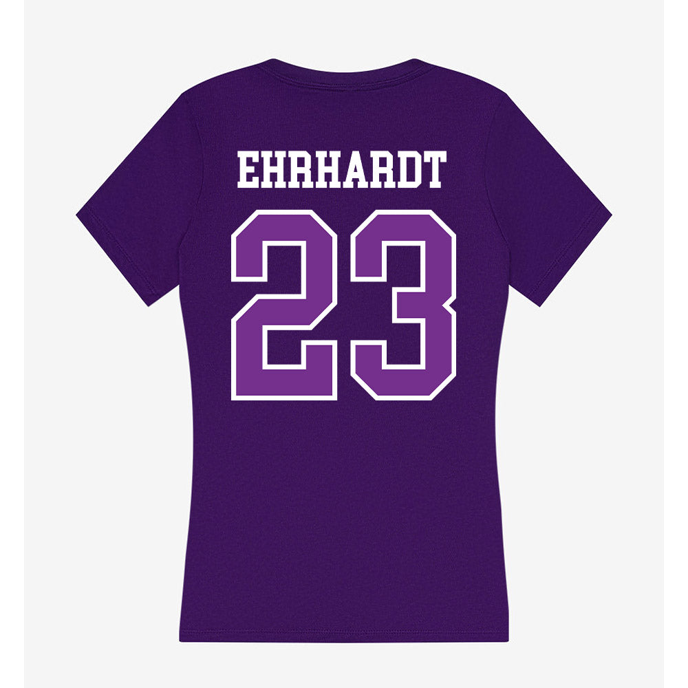 Mount Union - NCAA Football : Gavin Ehrhardt - Women's V-Neck T-Shirt-1