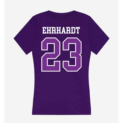 Mount Union - NCAA Football : Gavin Ehrhardt - Women's V-Neck T-Shirt-1