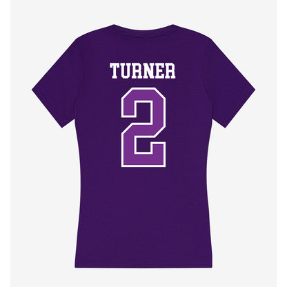 Mount Union - NCAA Football : Nick Turner - Women's V-Neck T-Shirt-1