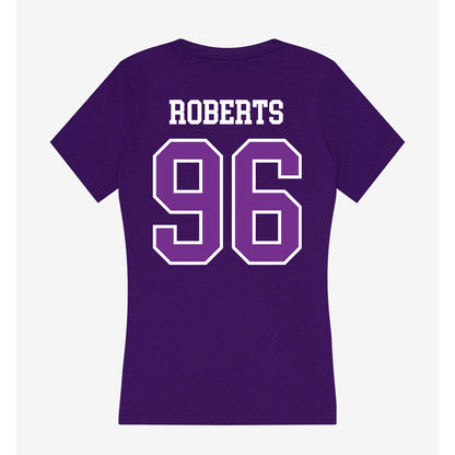Mount Union - NCAA Football : Zavion Roberts - Women's V-Neck T-Shirt-1