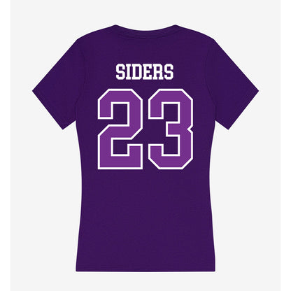 Mount Union - NCAA Football : Greyson Siders - Women's V-Neck T-Shirt-1