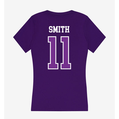 Mount Union - NCAA Football : Preston Smith - Women's V-Neck T-Shirt-1