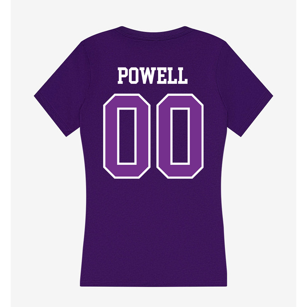 Mount Union - NCAA Football : Bradee Powell - Women's V-Neck T-Shirt-1