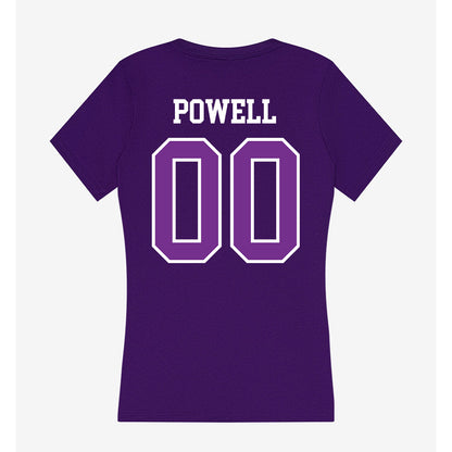Mount Union - NCAA Football : Bradee Powell - Women's V-Neck T-Shirt-1