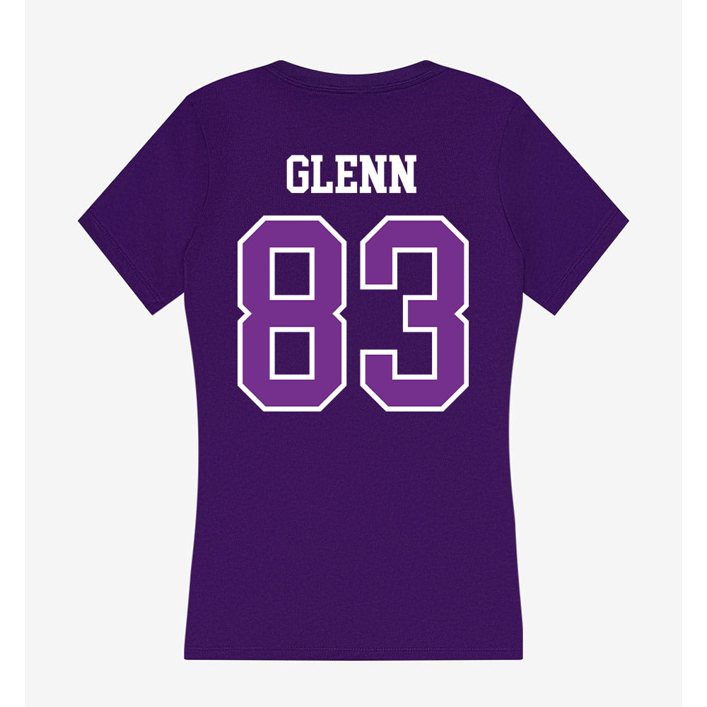 Mount Union - NCAA Football : Christian Glenn - Women's V-Neck T-Shirt-1