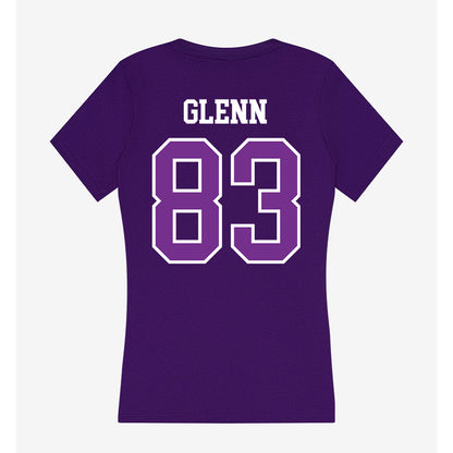 Mount Union - NCAA Football : Christian Glenn - Women's V-Neck T-Shirt-1