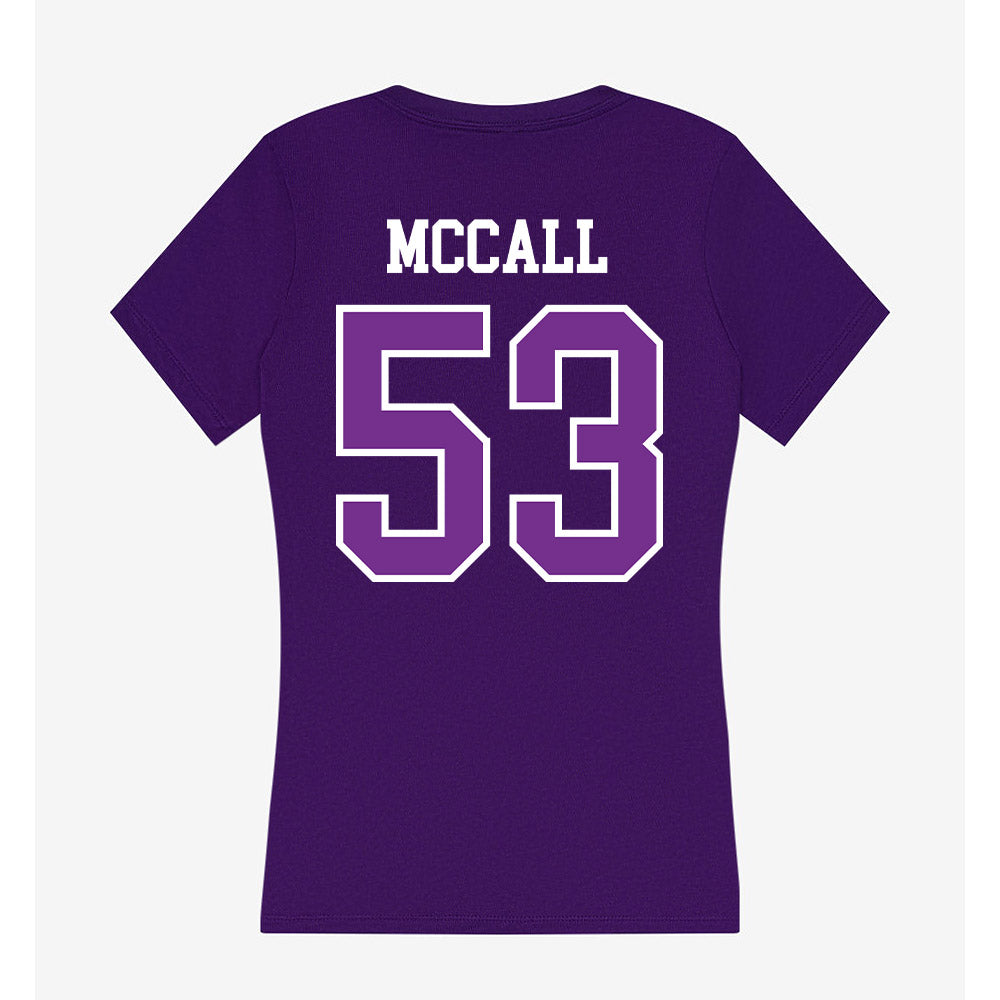 Mount Union - NCAA Football : Ryan McCall - Women's V-Neck T-Shirt-1