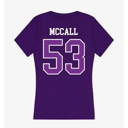 Mount Union - NCAA Football : Ryan McCall - Women's V-Neck T-Shirt-1