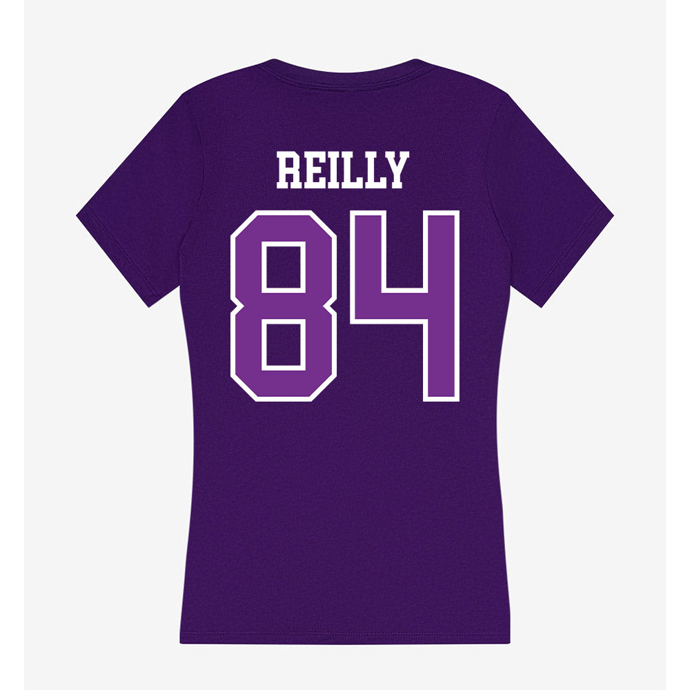 Mount Union - NCAA Football : Mikey Reilly - Women's V-Neck T-Shirt-1