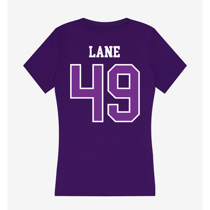 Mount Union - NCAA Football : Jaxon Lane - Women's V-Neck T-Shirt-1