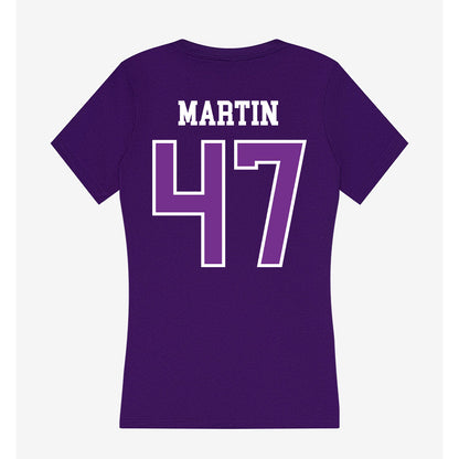 Mount Union - NCAA Baseball : Trey Martin - Women's V-Neck T-Shirt-1