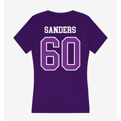 Mount Union - NCAA Baseball : Solomon Sanders - Women's V-Neck T-Shirt-1